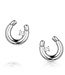 Montana Silversmiths Boucles d'Oreilles Little Light Horseshoe