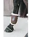 Kentucky Horsewear Protecteur de Boulet Vegan Sheepskin Élastique Brun