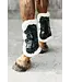 Kentucky Horsewear Guêtres pour Tendons Vegan Sheepskin Élastique Noir
