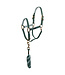 ANKY Suede Lining Silver Pine Halter & Lead Rope ATH24