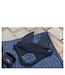 ANKY Knitted Fabric Ear Bonnet Velvet Mood Indigo ATB24