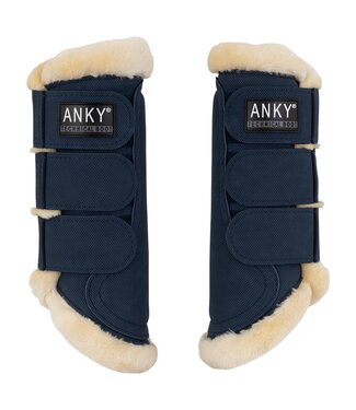 ANKY Guêtres Proficient Dressage avec Mouton Dark Navy