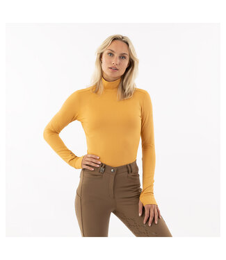 ANKY Mockneck Spruce Yellow Riding Shirt ATC24