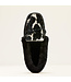 Ariat Black Cowprint Moccasin Slipper