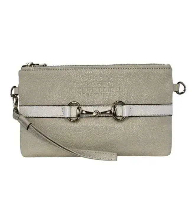 Tucker Tweed Equestrian The Wellington Wrislet - Sand/White