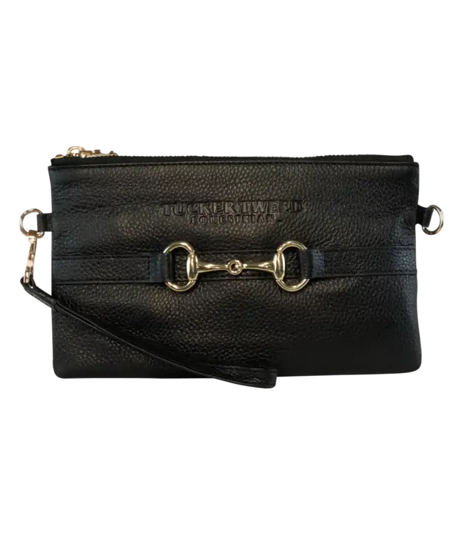 Tucker Tweed Equestrian The Wellington Wrislet - Black