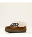 Ariat Brown Cowprint Moccasin Bootie Slipper