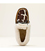 Ariat Brown Cowprint Moccasin Bootie Slipper