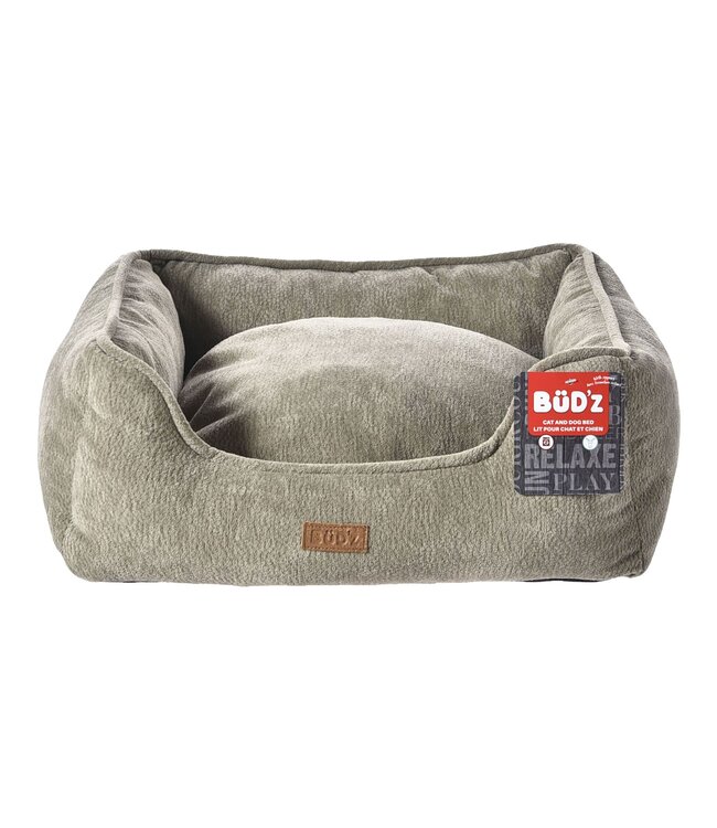 Bud'z Lit à Rebords Élevés '' L'Élégant '' Ultra Doux pour Animaux