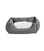 Bud'z Heather Grey Cosmos High-Edge Bed