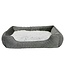 Bud'z Heather Grey Cosmos High-Edge Bed