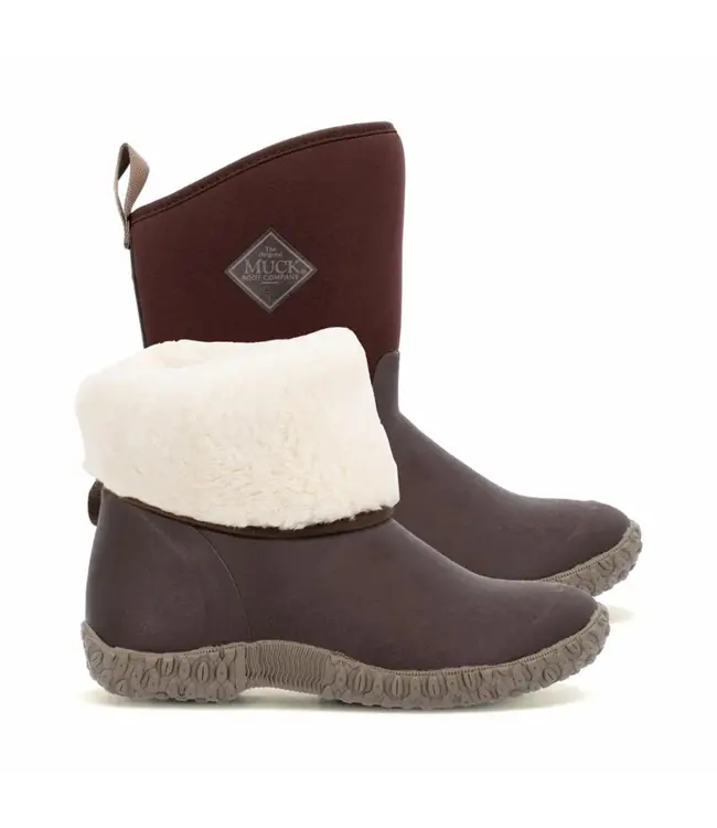 Muck Bottes Muckster II Mid Fleece Brune et Crème