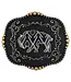 Montana Silversmiths Midnight Buffalo Attitude Buckle