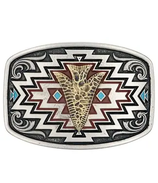 Montana Silversmiths Radiating Center of it All Arrow Belt Buckle