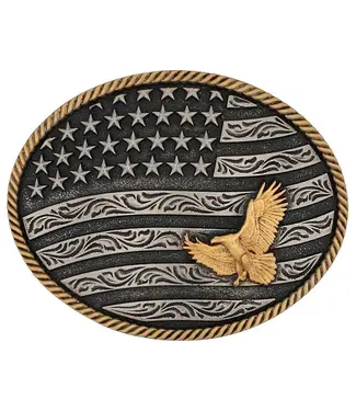 Montana Silversmiths Freedom's Majesty Attitude Buckle