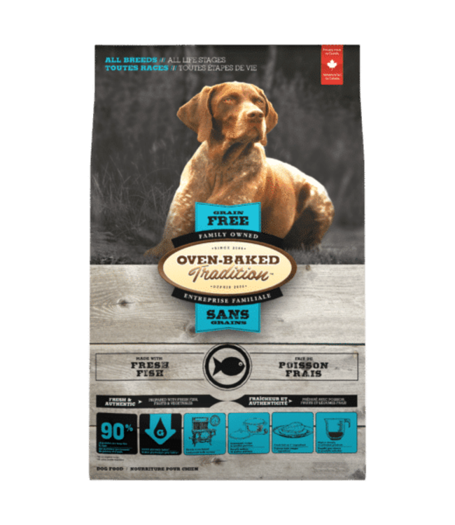 Oven-Baked Tradition Recette Sans Grains au Poisson pour Chien