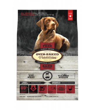Oven-Baked Tradition Recette Sans Grains à la Viande Rouge pour Chien