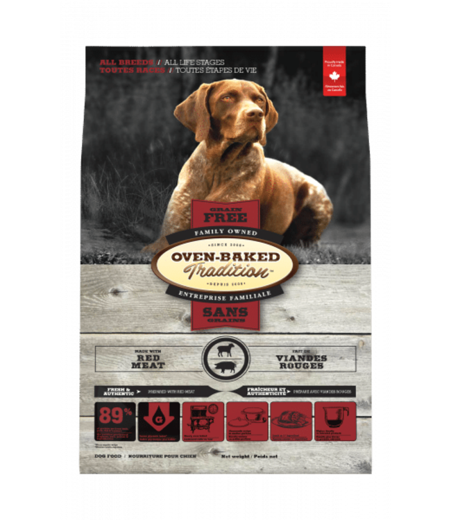 Oven-Baked Tradition Grain-Free Red Meat Food for Dogs
