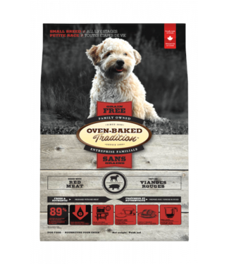Oven-Baked Tradition Recette Sans Grains à la Viande Rouge pour Chien de Petite Race