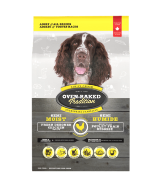 Oven-Baked Tradition Semi-Moist Chicken Food for Adult Dogs