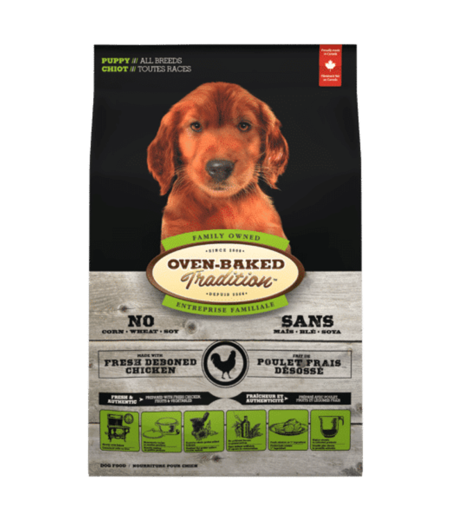 Oven-Baked Tradition Chicken Food for All Breed Puppies