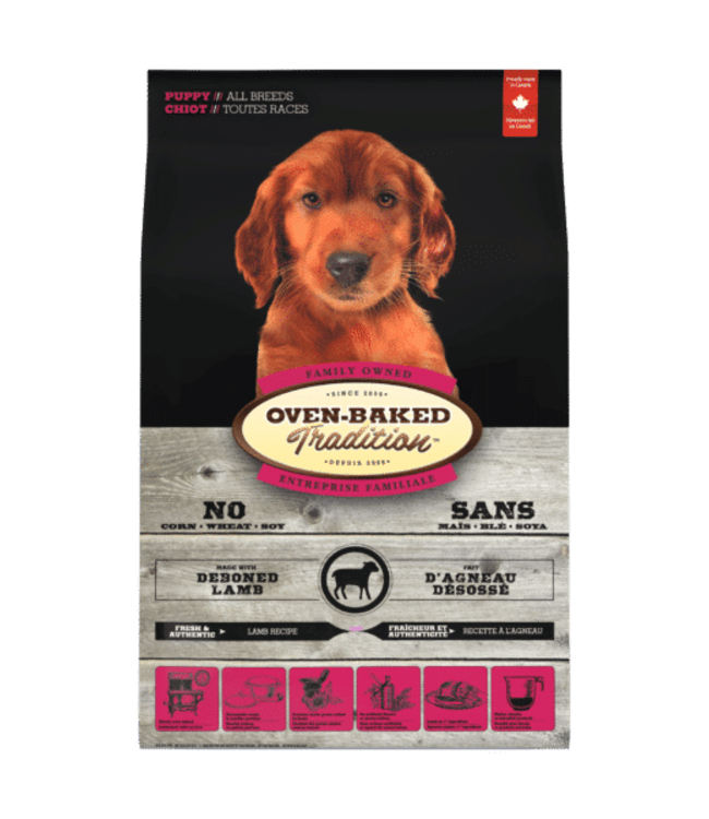 Oven-Baked Tradition Recette Originale à l'Agneau pour Chiot