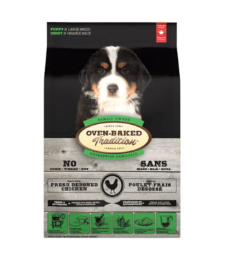 Oven-Baked Tradition Recette Originale au Poulet pour Chiot de Grand Race