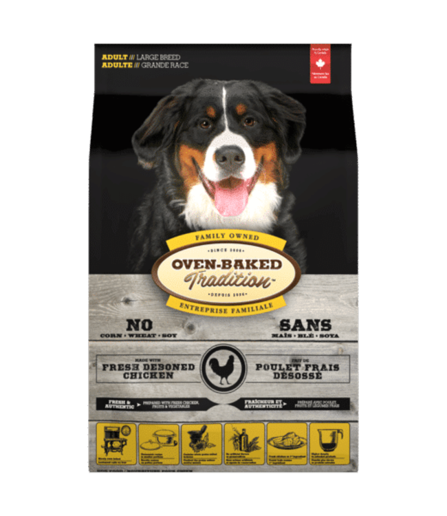 Oven-Baked Tradition Original Chicken Recipe for Large Breed Adult Dogs