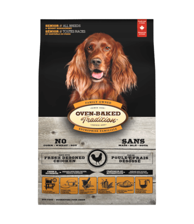 Oven-Baked Tradition Original Chicken Recipe for All Breed Senior Dogs