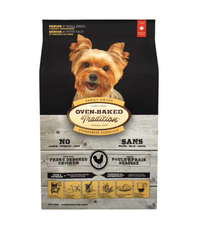 Oven-Baked Tradition Recette Originale au Poulet pour Chien Sénior de Petite Race
