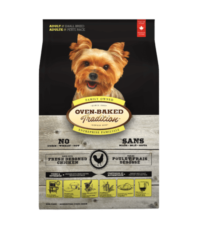Oven-Baked Tradition Original Chicken Recipe for Small Breed Adult Dogs