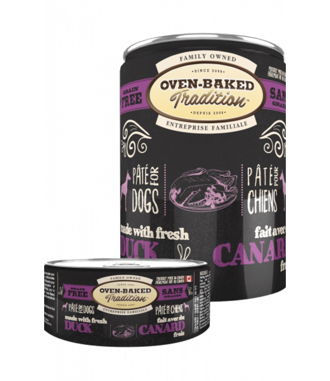 Oven-Baked Tradition Grain-Free Duck Pâté for Dogs