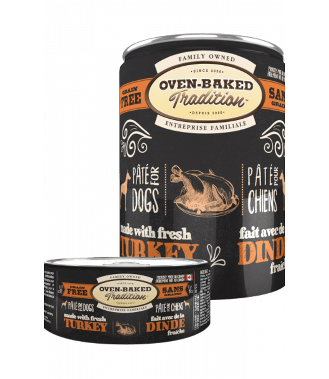 Oven-Baked Tradition Grain-Free Turkey Pâté for Dogs