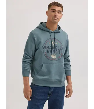 Wrangler Hoodie 1947 Pullover Rancher Goblin Blue