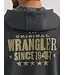 Wrangler 1947 Logo Pullover Washed Black Hoodie