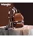 Wrangler Mini Sac à Dos avec Porte-Monnaie CowPrint Brun