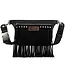 Wrangler Sling Bag Fringe Fanny Pack Belt Noir