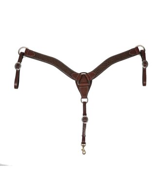 Professional's Choice Bricole Western en Cuir Bison Contoured