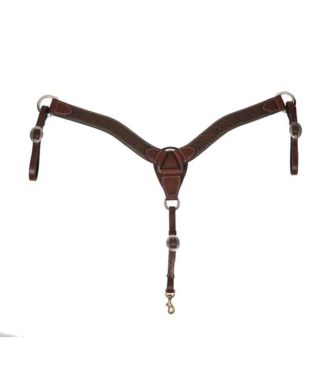 Professional's Choice Bison Leather Contoured Breast Collar