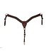 Professional's Choice Bricole Western en Cuir Bison Contoured