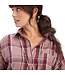 Ariat Wild West Pink Plaid Tunic
