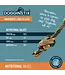 DogginStix Braided Lamb Collagen Double Knots