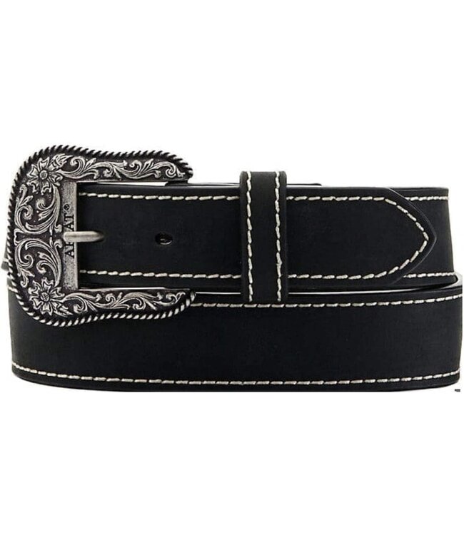 Ariat Ceinture Western en Cuir Classic Noir