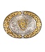 Ariat Boucle de Ceinture Flower Emblem Oval