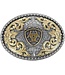 Ariat Boucle de Ceinture Oval Shield Berry Edge