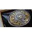 Ariat Boucle de Ceinture Oval Shield Berry Edge