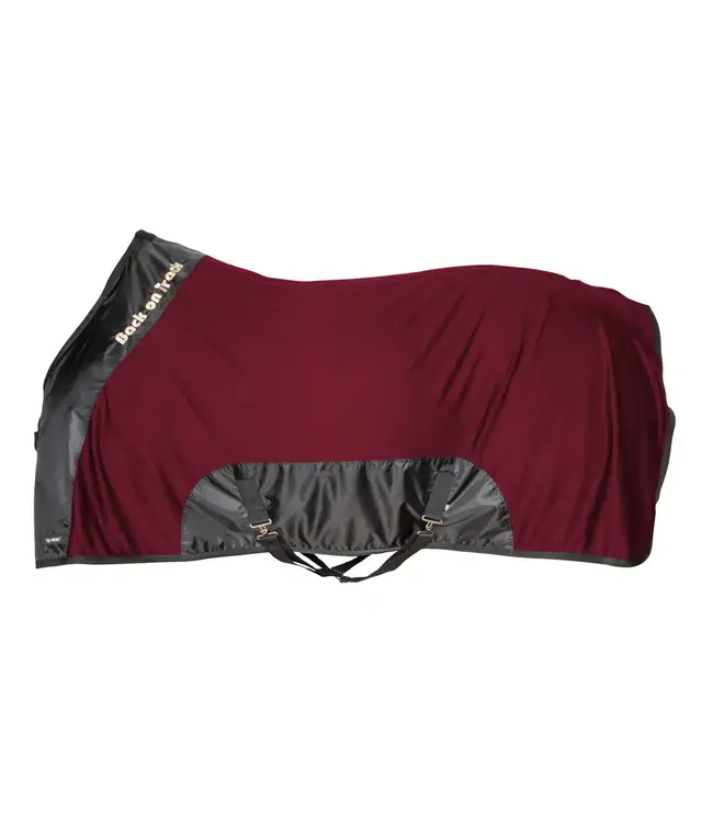 Back On Track Couverture Royal Mesh Deluxe w/Hood Wine Red