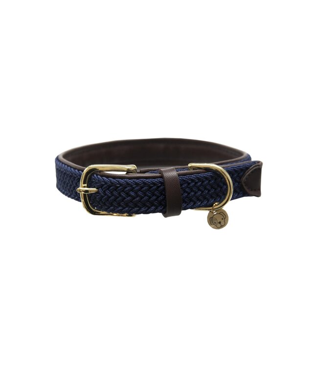 Kentucky Dogwear Collier Fancy Plaited en Nylon Marine