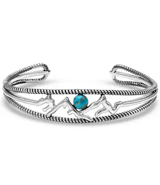Montana Silversmiths Pursue the Wild Another Mountain Cuff Bracelet