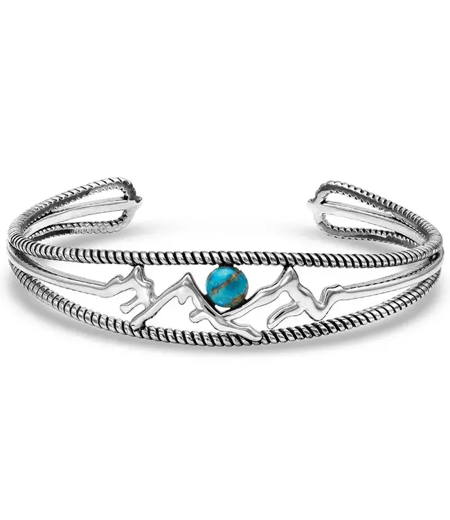 Montana Silversmiths Pursue the Wild Another Mountain Cuff Bracelet